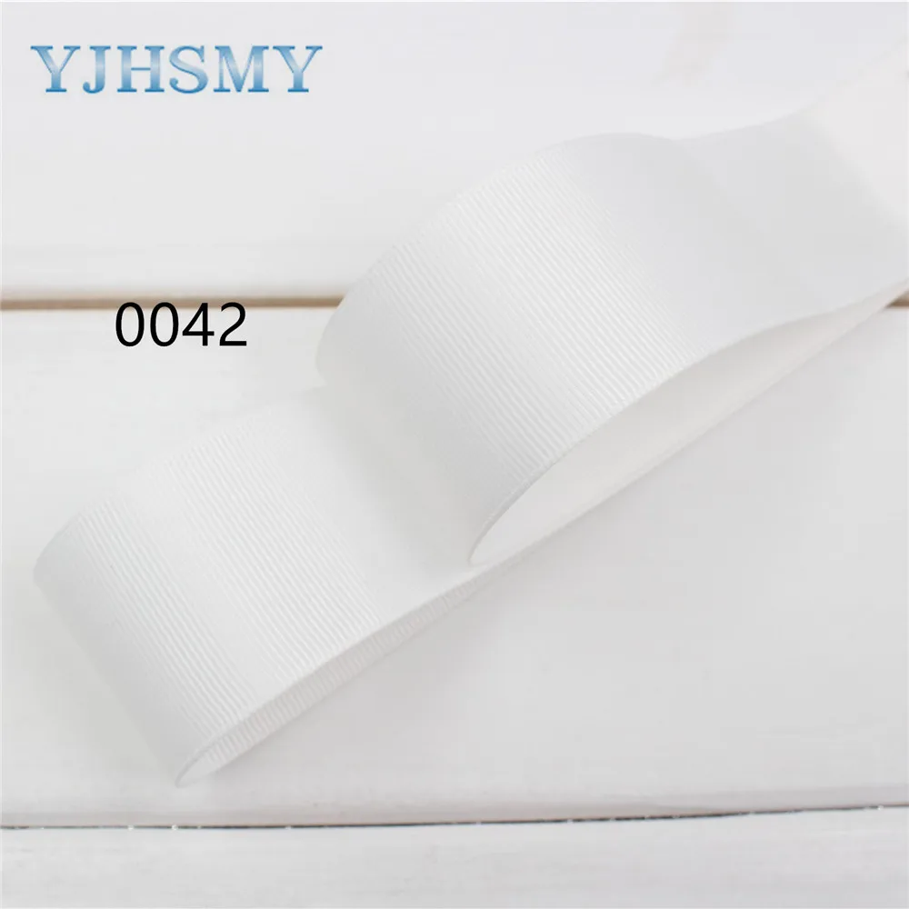 YJHSMY(1-1/2 '') 38 мм 5 ярдов/лот ручная печать сплошная корсажная лента Diy аксессуары для головных уборов, Свадебная подарочная упаковка 173211