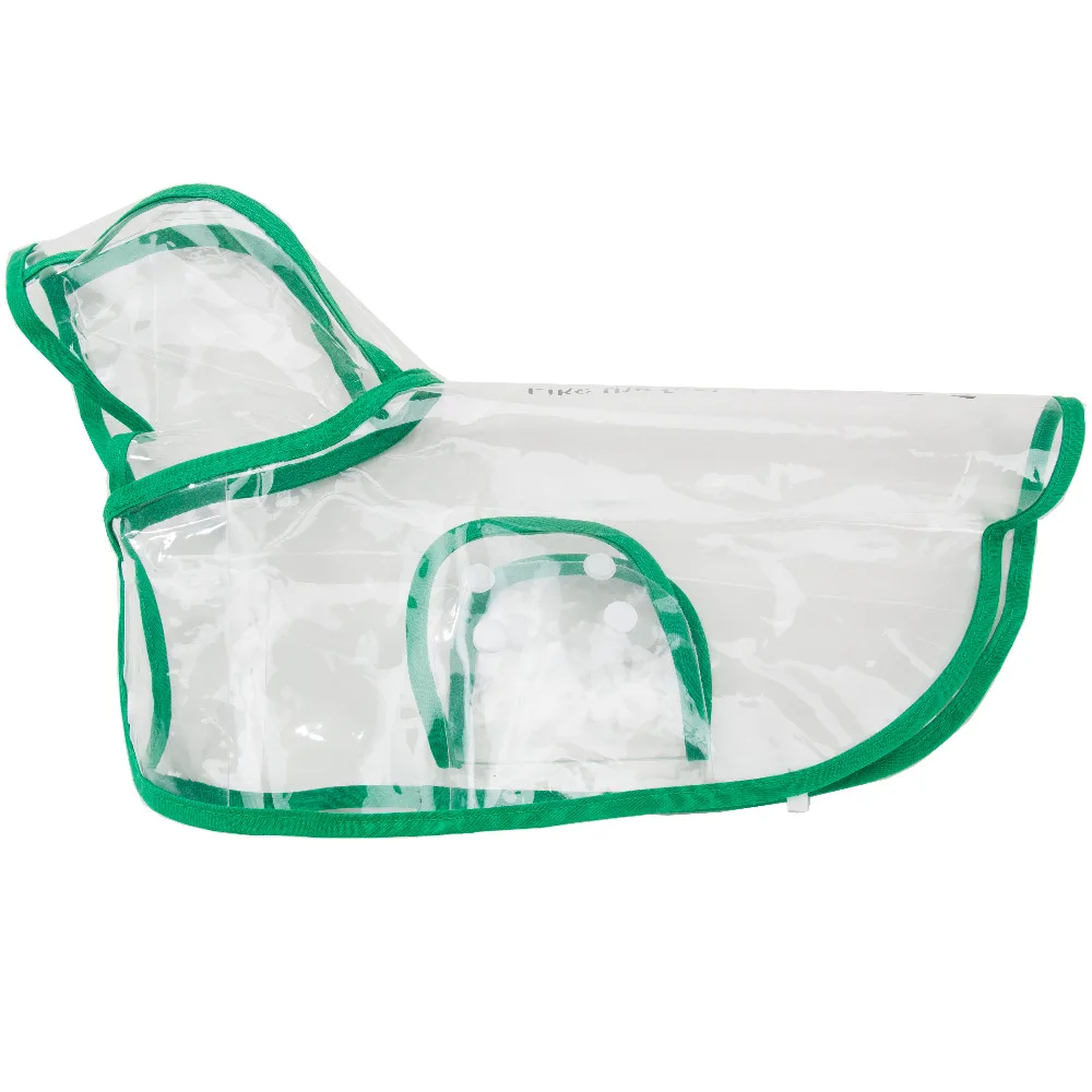 Hipidog плащ для собак домашних животных одежда прозрачный пончо светильник