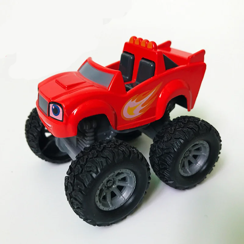 4 шт. игрушечный гоночный автомобиль Blaze Monster качественная литая игрушка из сплава
