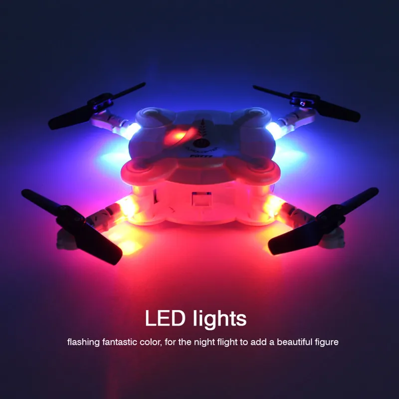 Горячая Распродажа Eachine E55 Мини WiFi FPV складной карманный Дрон с высоким режимом удержания RC Квадрокоптер VS FQ777 FQ17w