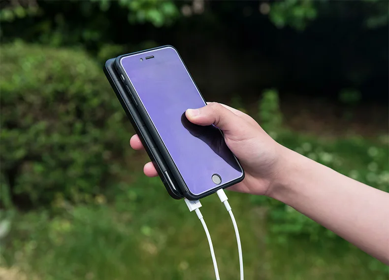 Naturehike 10000 mAh наружная Быстрая зарядка Солнечная Мобильная мощность большой емкости походный портативный складной солнечное зарядное устройство для сотового телефона
