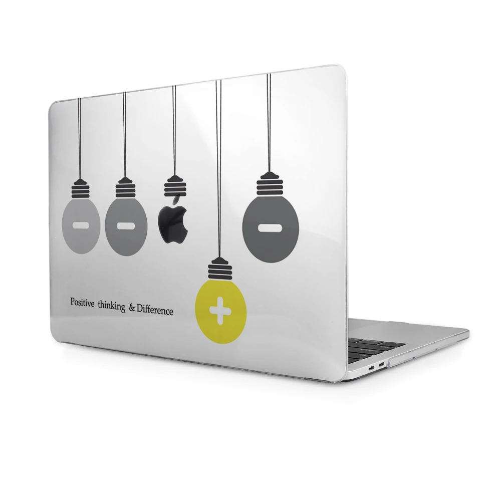 Для MacBook Pro 12 13 15 retina кристально чистый чехол для ноутбука Apple MacBook Air 11,6 13,3 дюймов Pro 1" 15" Touch Bar