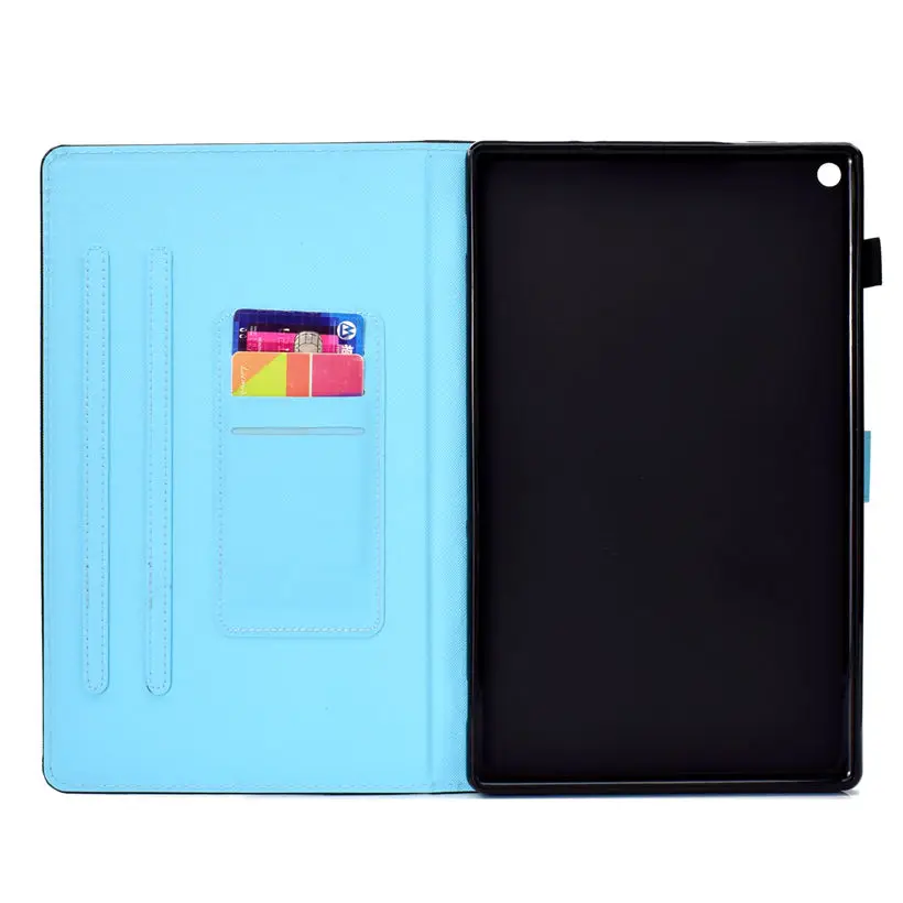 Чехол для Amazon Kindle Fire HD 10 2017 7-й планшет с Alexa 1 "чехол 2015 5-й чехол панда Бабочка