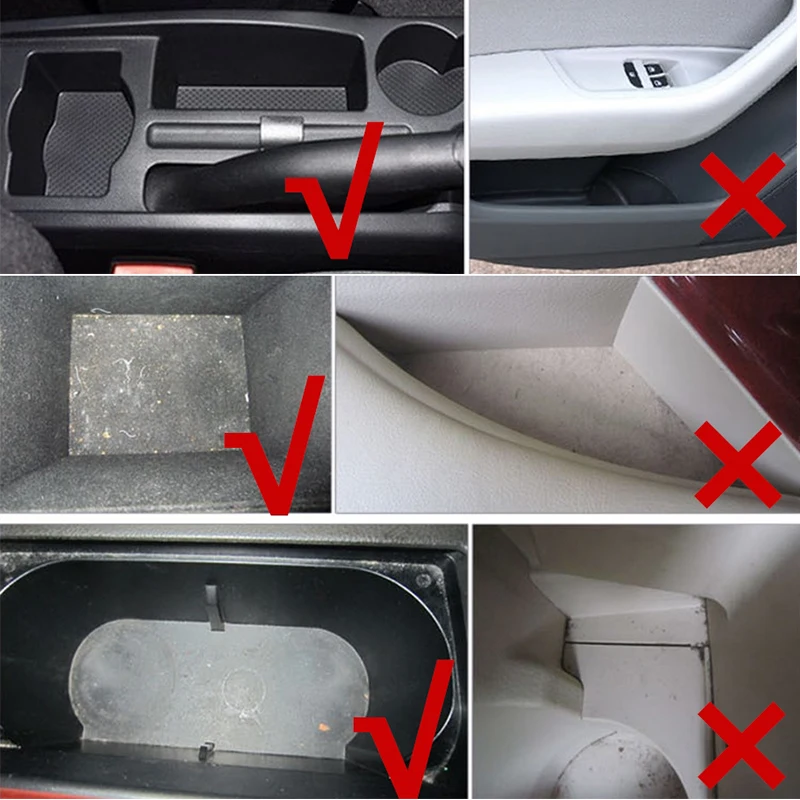 Для Suzuki Swift 2005 до 2014 Противоскользящий коврик для паза двери автомобиля латексный