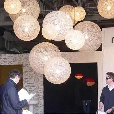 Подвесной светильник из ротанга ручной работы в форме шара подвесной для спальни