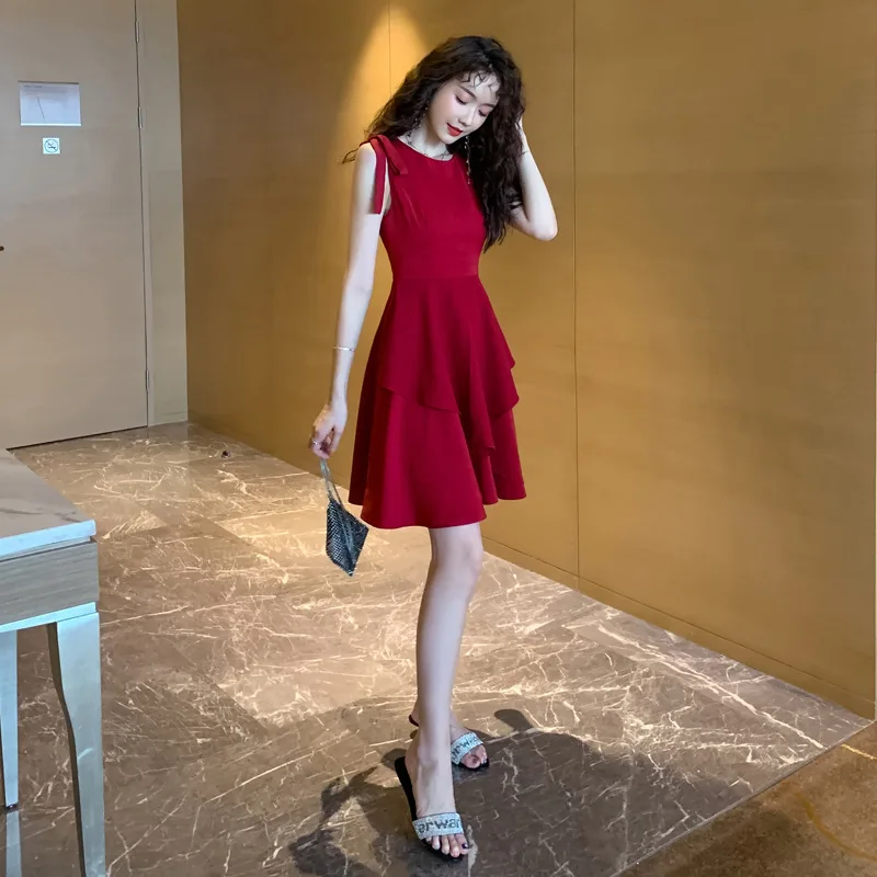 Большой размер Женский корсет без рукавов женские платья Modis летнее корейское