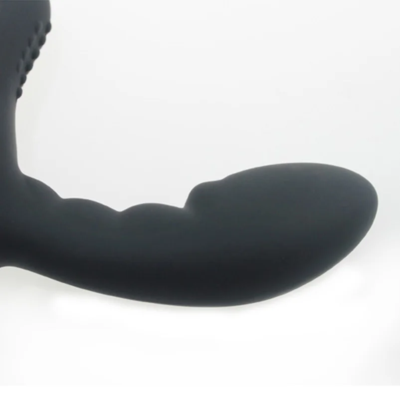 Qise Silicone Anal Vibrator Waterproof Vibrating Male Prostate Massager Butt Plug P-spot cockring Sex Toys Clitoris Stimulation |