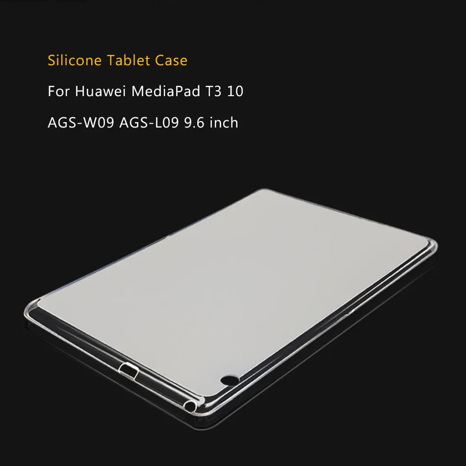 Фото Мягкий чехол для планшетов Huawei MediaPad Media Pad T3 10/T5 10/T1 10/T2 10 0 pro из силикона с покрытием Мягкий чехол для планшетов Huawei MediaPad Media Pad T3 10/T5 10/T1 10/T2 10 0 pro из силикона с покрытием