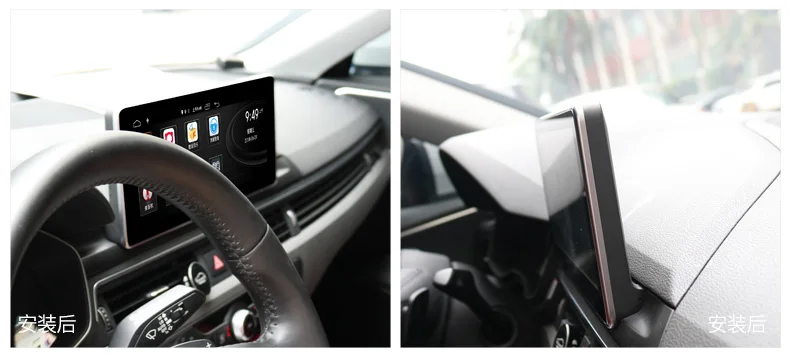 COIKA 10,2" Автомобильный ips сенсорный экран стерео для Audi A4L A5 B9- Android 9,0 система gps рекордер wifi Google SWC CarPlay