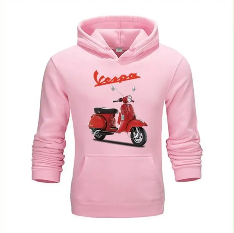 Мужские/женские толстовки с капюшоном Vespa повседневные мотоциклетные куртки