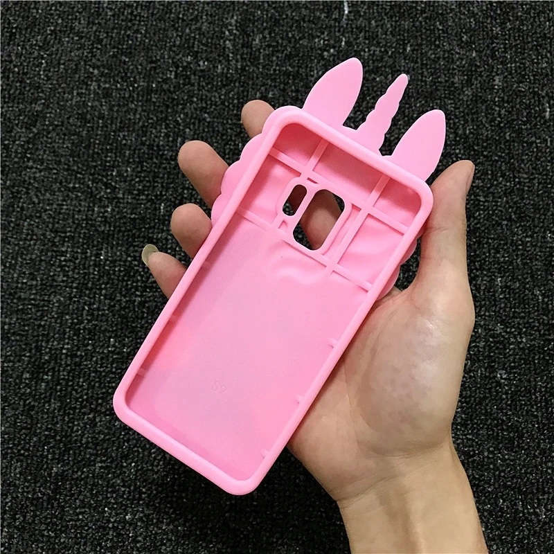 3D мультфильм чехол Мягкий силиконовый чехол с крышкой для samsung S9 S8 плюс S6 S7 край A3 A5 A6 A7 A8 J3 J4 J5 J6 J7 J8 Pro