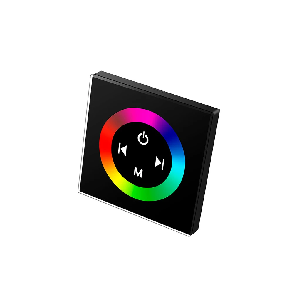 3 Chanels 4 кнопки TM08 панель RGB сенсорный переключатель реостат умный режим памяти для
