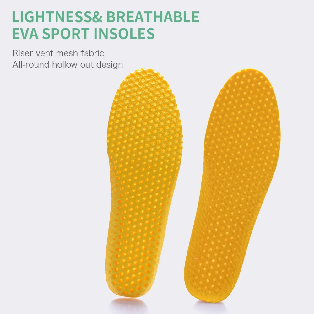 

TOPSOLE Elastic breathable deodorant running mat sports insoles men's women's insoles shoes insoles orthopedic memory foam 637