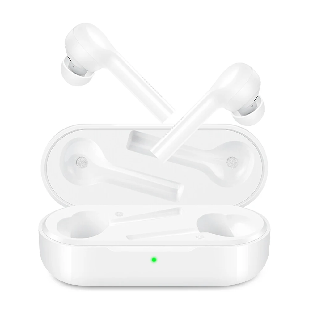 White Huawei Honor Flypods Lite оригинальные Tws беспроводные Bluetooth наушники-вкладыши беспроводные наушники Спортивная гарнитура - Цвет: White