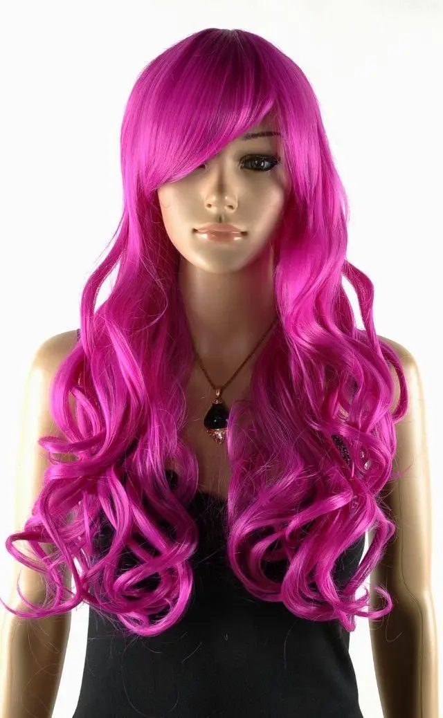 НОВЫЙ СТИЛЬ Бесплатная Доставка&gt&gt&gt Новая мода леди светло-фиолетовые волосы