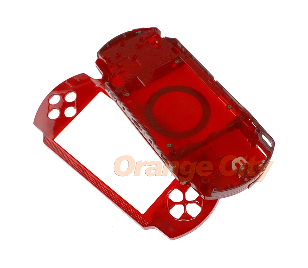 10 компл./лот для psp1000 psp 1000 полный Корпус чехол Чехол пуговицы комплект с Стикеры