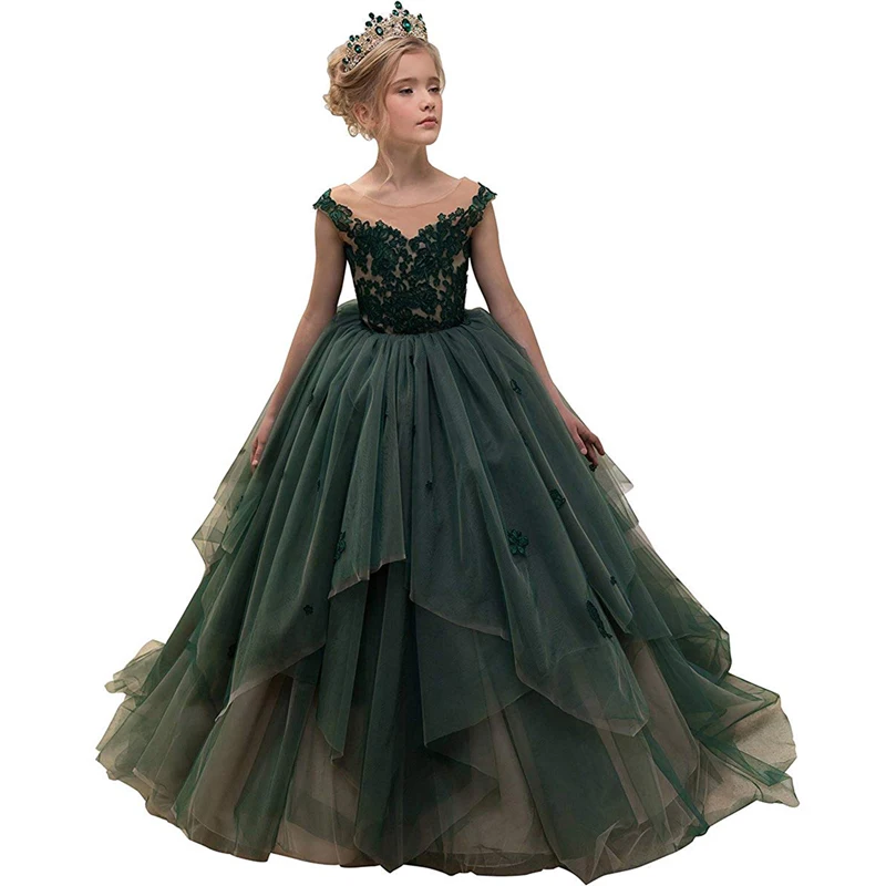 Нарядное платье для маленьких девочек; robe de princesse pour petite fille; вечерние пышные Детские платья для девочек; красивые пышные платья для детей