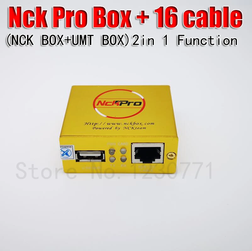 Оригинальная NCK PRO коробка NCK Pro 2 коробка(поддержка NCK+ UMT 2 в 1) новое обновление для huawei+ 16 кабелей