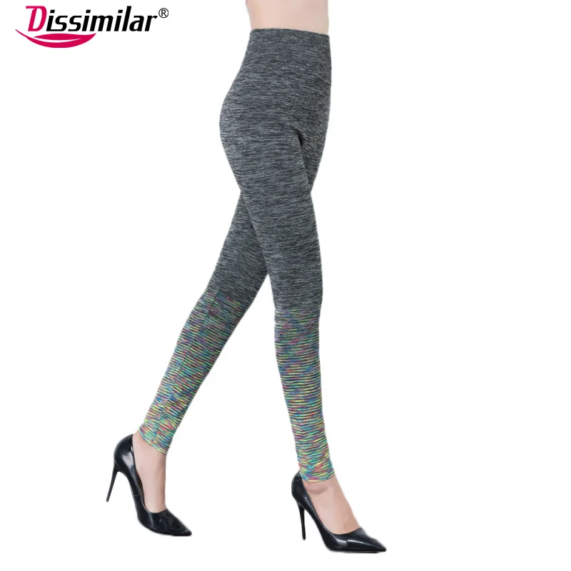 Горячая Распродажа женские новые модные леггинсы высокая эластичность брюки для