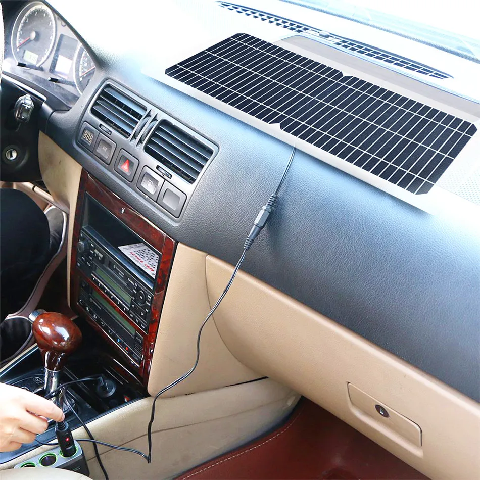30 Вт ЭТФЭ Полугибкие солнечные панели 12v тонкие flexibble панель солнечных батарей на морской для зарядного устройства, панель солнечных батарей, широкий выбор, 12В 30 Вт