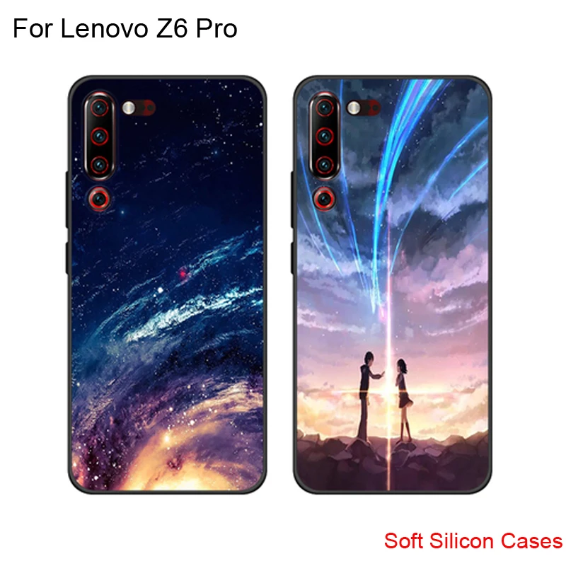 Чехол для lenovo Z6 z6 Pro силиконовый мягкий чехол задняя крышка для lenovo Z 6 Pro Звездные узорчатые телефонные чехлы lenovo Z6 Pro Coque