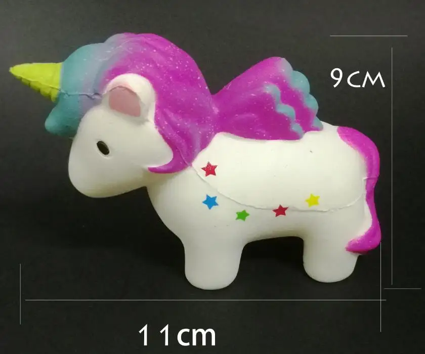 uniconr1 Kawaii Squishe Jumbo squishy Donut антистрессовая игрушка Squishy медленно поднимающаяся снятие стресса Новинка кляп игрушки гаджет антистресс брелок - Цвет: uniconr1
