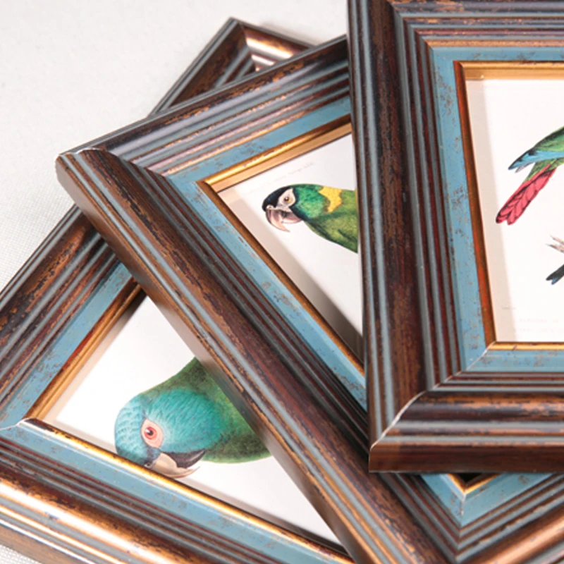 Новый стиль деревянная рамка для картин творческий Винтаж фоторамки