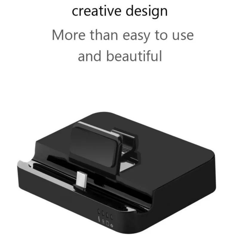 Регулируемая док-станция USB Type-C для телефона HDMI USB3.0 устройство чтения SD/TF карт
