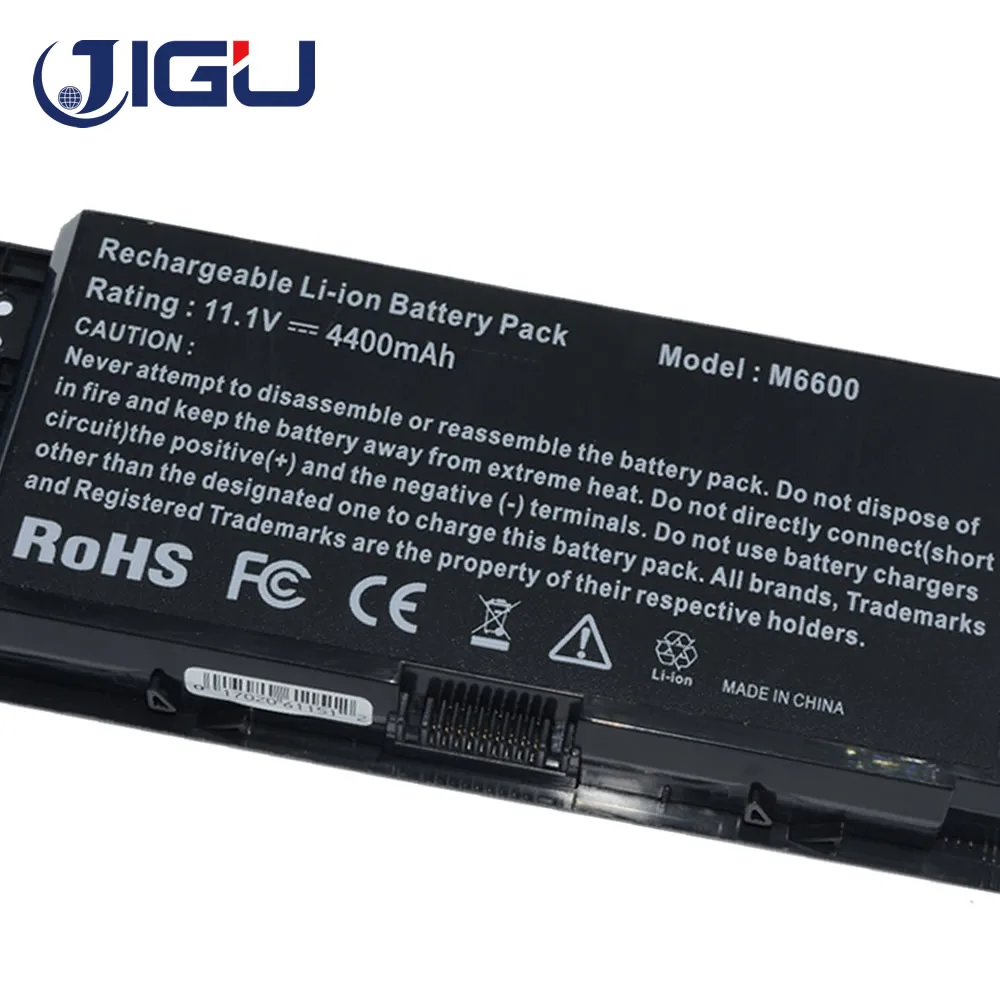 JIGU Аккумулятор для ноутбука Dell Precision M4600 M4700 M6600 M6700 97KRM 9GP08 FV993 KJ321 PG6RC R7PND X57F1 3DJH7 0FVWT4