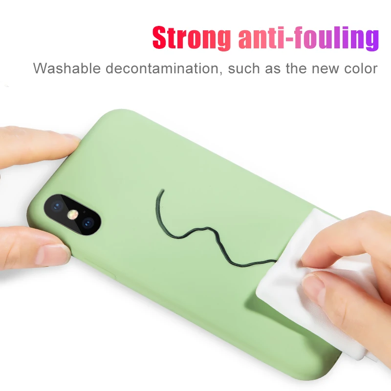 Liquid Silicone Case on the for Samsung Galaxy A50 A70 A40 A30 A10 Soft Phone Cover galax a 50 40 30 70 50a 30a 70a Coque funda images - 6