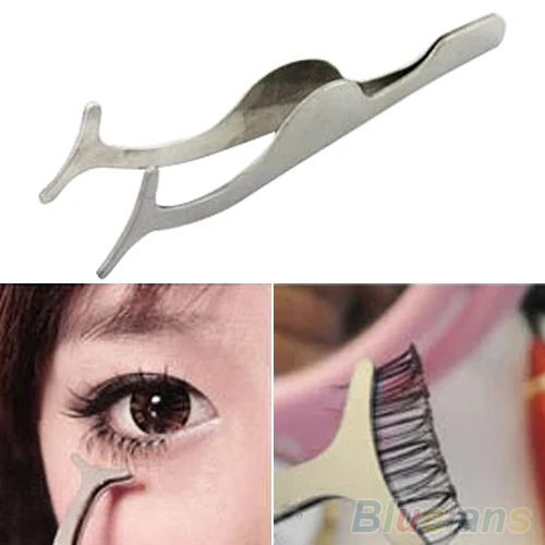 12 pieces Makeup Tool False Eyelash Extension Applicator Remover Nipper Tweezer Clip |