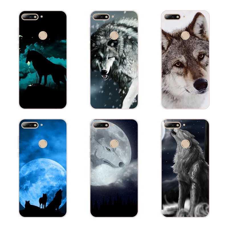 huawei y7 prime 2018 Case Silicon tigon beast Painting Soft TPU Back Cover for Protect Phone cases |