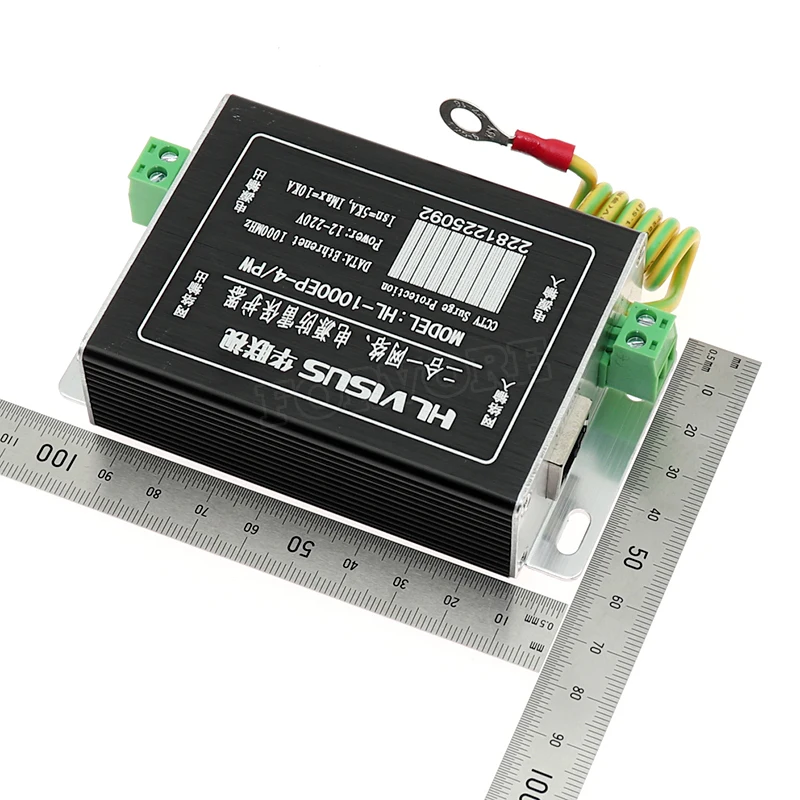 Блок питания Ethernet 2 в 1 разрядник Lightning RJ-45 адаптер Защита от перенапряжения