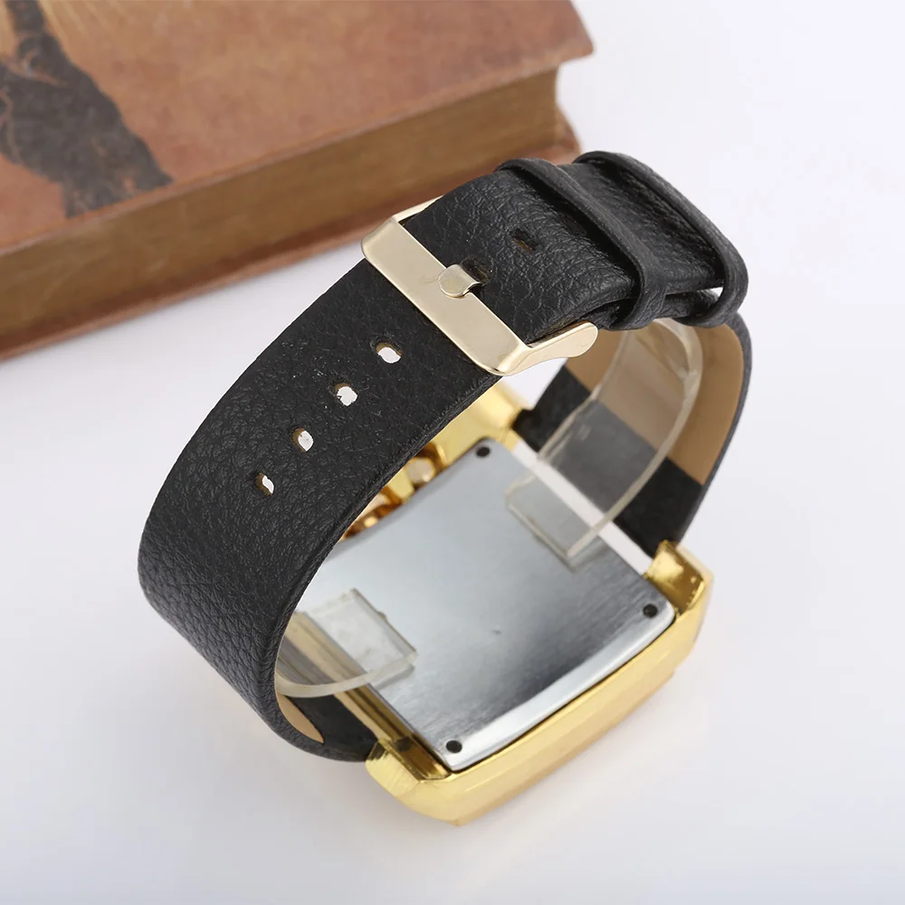 Часы скелетоны Мужские механические брендовые автоматические золотистые