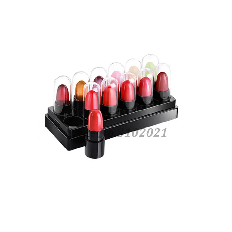 empty lipstick tube 12,1 мм 6 отверстий двойной/там используется косметический клюв форма для губной помады монохромный/двухцветный/зажатый алюминиевый сплав бальзам для губ/румяна плесень - Цвет: empty lipstick tube