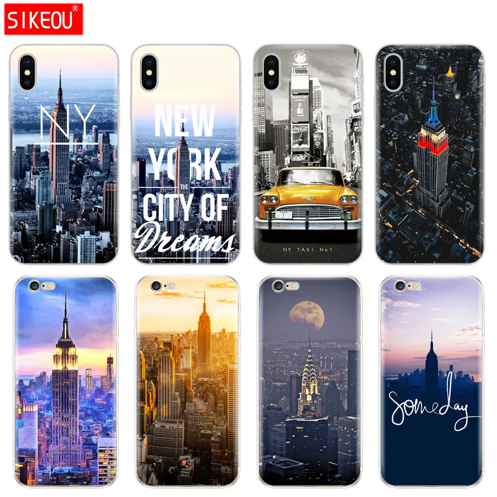 Силиконовый чехол для телефона Iphone 6X8 7 6s 5 5s SE 2020 Plus 10 XR XS MAX 11 pro защитный бампер Нью