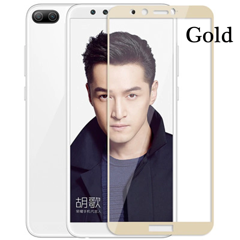 Gold 9h полное покрытие экрана пленка для huawei honor 9 lite Защитное стекло для huawei honor 9 9 светильник Защитная пленка для honor 9 9 lite - Цвет: Gold