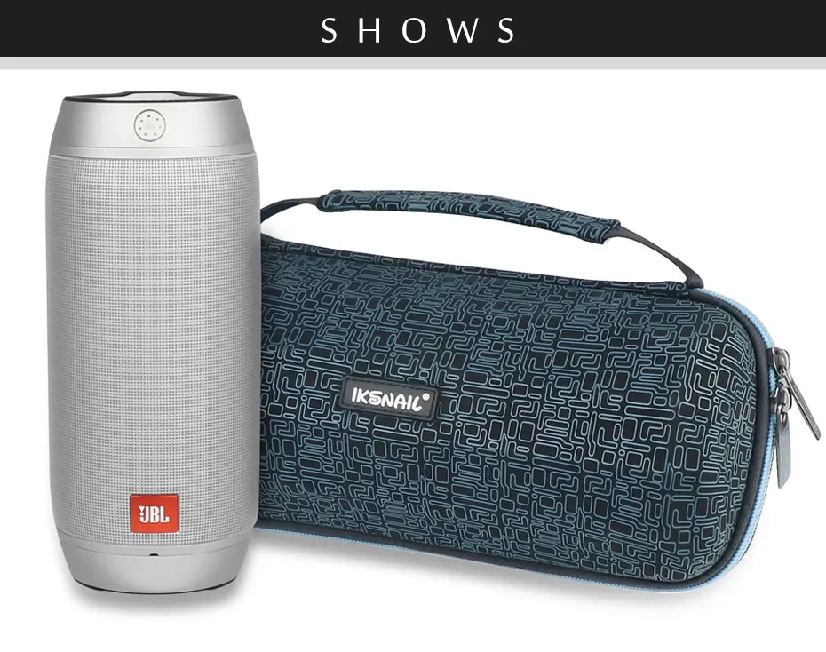 IKSNAIL PU EVA Жесткий Чехол для JBL Pulse 2 динамик чехол для хранения для JBL Pulse2 Bluetooth динамик дополнительное пространство сумки