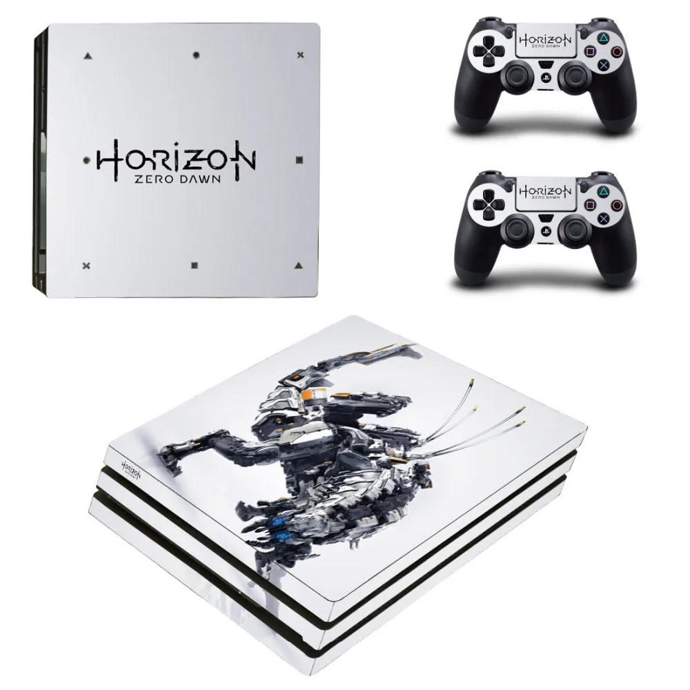Игра Horizon Zero Dawn PS4 Pro стикер кожи для sony playstation 4 консоль и 2 контроллера PS4 Pro наклейка кожи s Наклейка