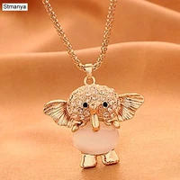 hot new fashion elephant necklace cute retro hot elephant pendant necklace best simple gift jewelry n1038
