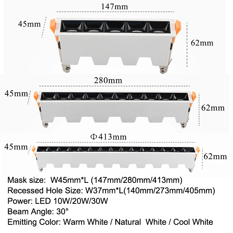 Светодиодный потолочный светильник светодиодный прожектор лампы мощностью 10 Вт