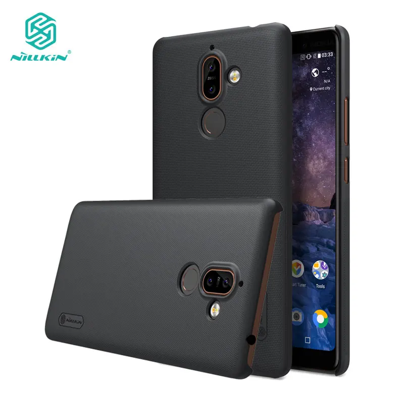 Для Nokia 7 Plus чехол Nillkin матовый защитный жесткий чехол для Nokia7 Plus 6,0 дюймов