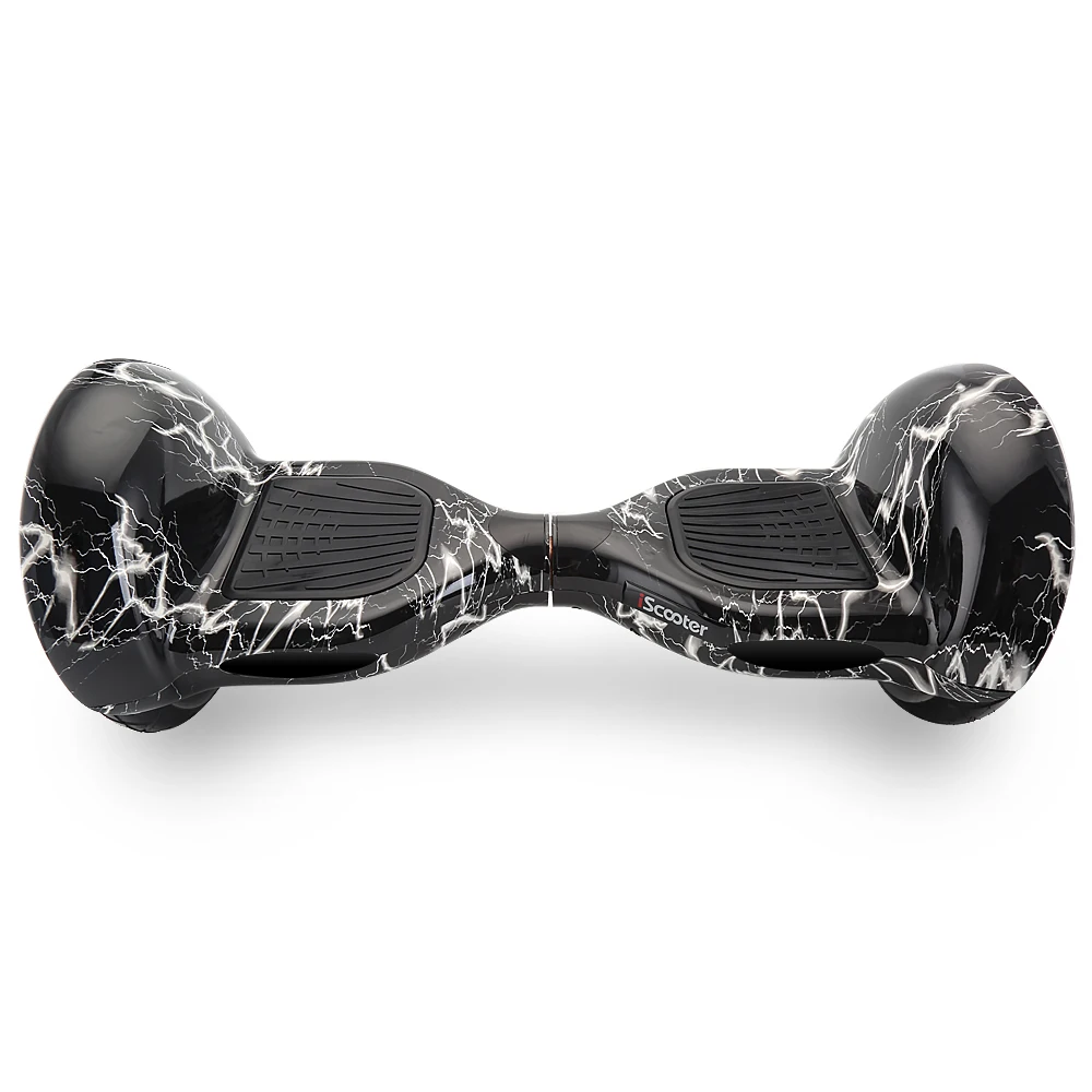 IScooter hoverboard bluetooth 10 дюймов двухколесный умный самобалансирующийся скутер электрический скейтборд с динамиком Hover board UL2722