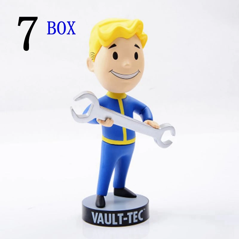 Gaming Heads Fallout 4 vavle Boy Bobbleheads серия фигурка игрушка для детей рождественские подарки Коллекционная модель - Цвет: BOX