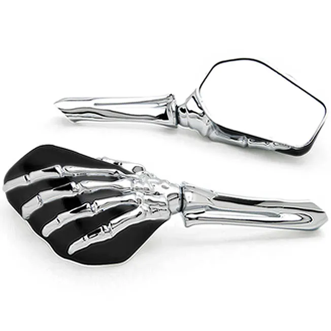 

Brand new SKELETON HAND MOTORCYCLE MIRRORS FOR CRUISER SPORT BIKE CHOPPER MOTORBIKE REAR VIEW