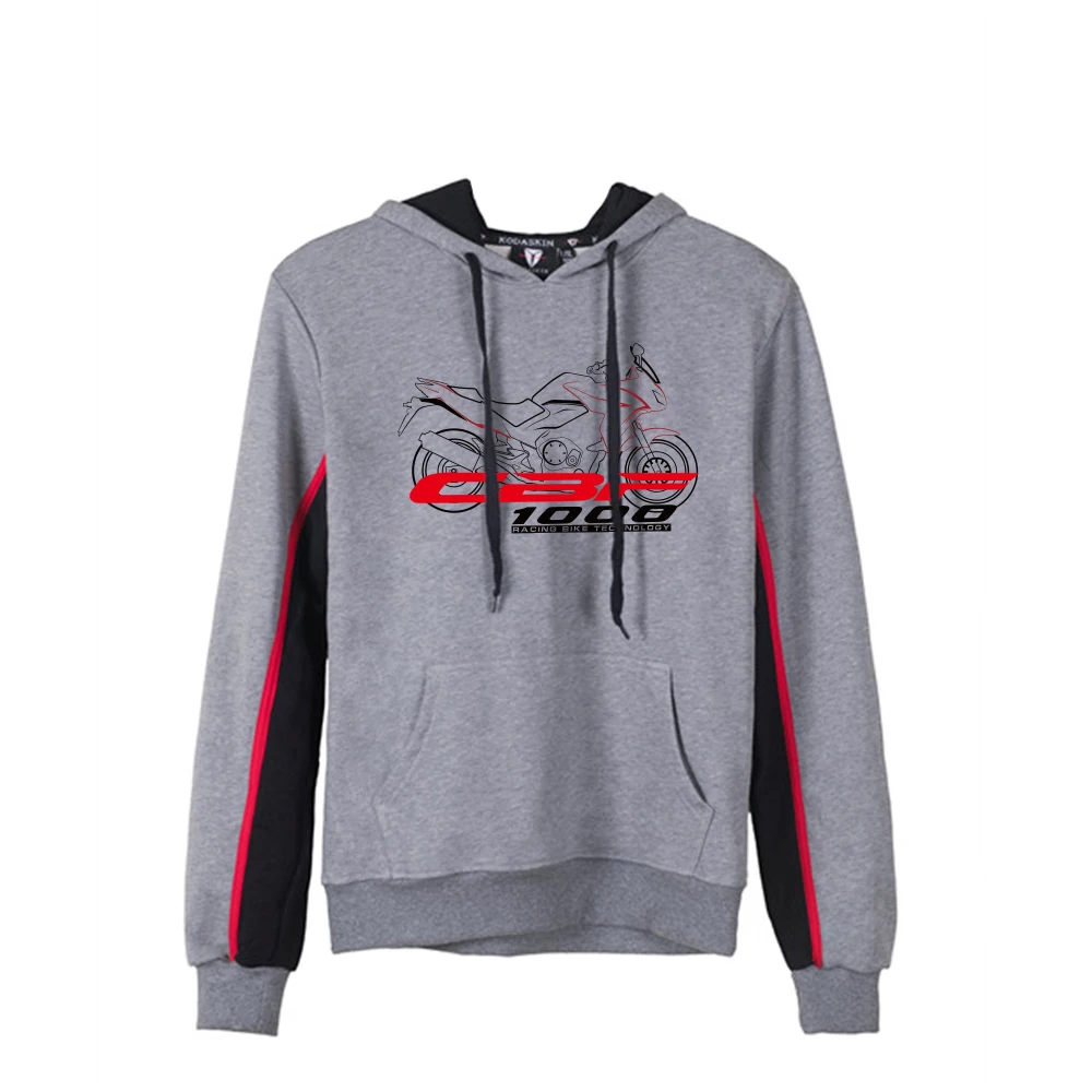 KODASKIN Men Cotton Round Neck Casual Printing Sweater Sweatershirt Hoodies for CBF1000 cbf1000 | Автомобили и мотоциклы