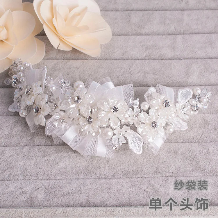 2015 новые корейские кружевные свадебные аксессуары для волос|wedding hair accessories|tiara