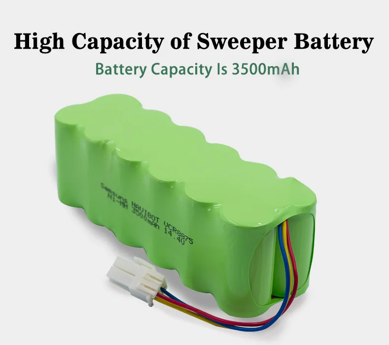 Высокоемкая вакуумная аккумуляторная батарея-робот 14,4 V NIMH 3500mah экологический перезаряжаемый аккумулятор для 8840 SR8825 и т. Д