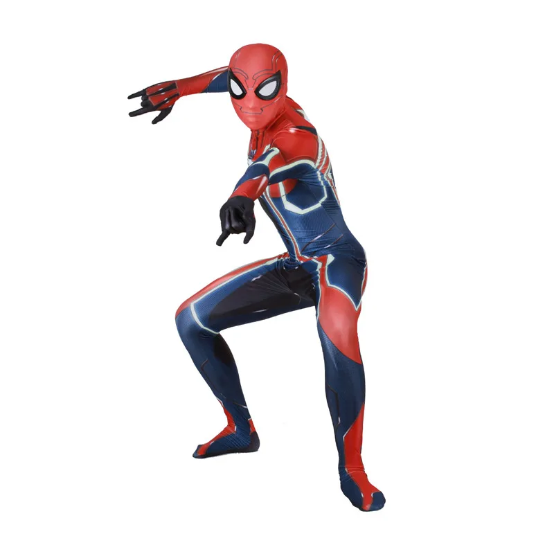 Новинка, PS4, Insomniac, костюм Человека-паука, маска, костюм для взрослых, игры Человека-паука, косплей, костюм человека на Хэллоуин, спандекс, для взрослых и детей