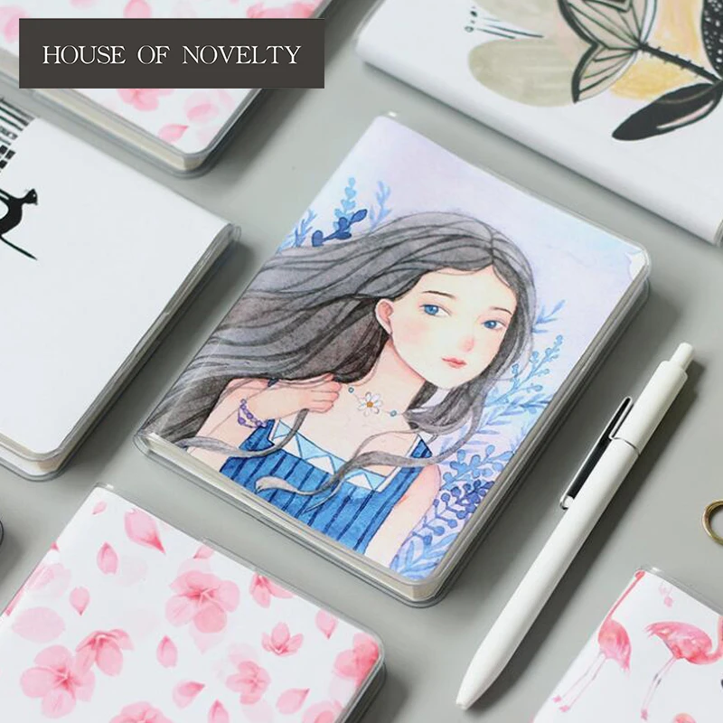 

A6 Colorful Warm Sweet Girl Flamingo Agenda Notebook Diary Pocket Notepad Promotional Gift Stationery